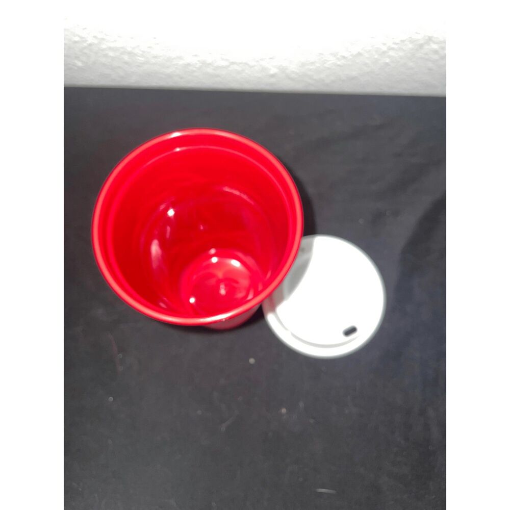 Starbucks Red Peppermint Holiday Reusable Cup 16oz